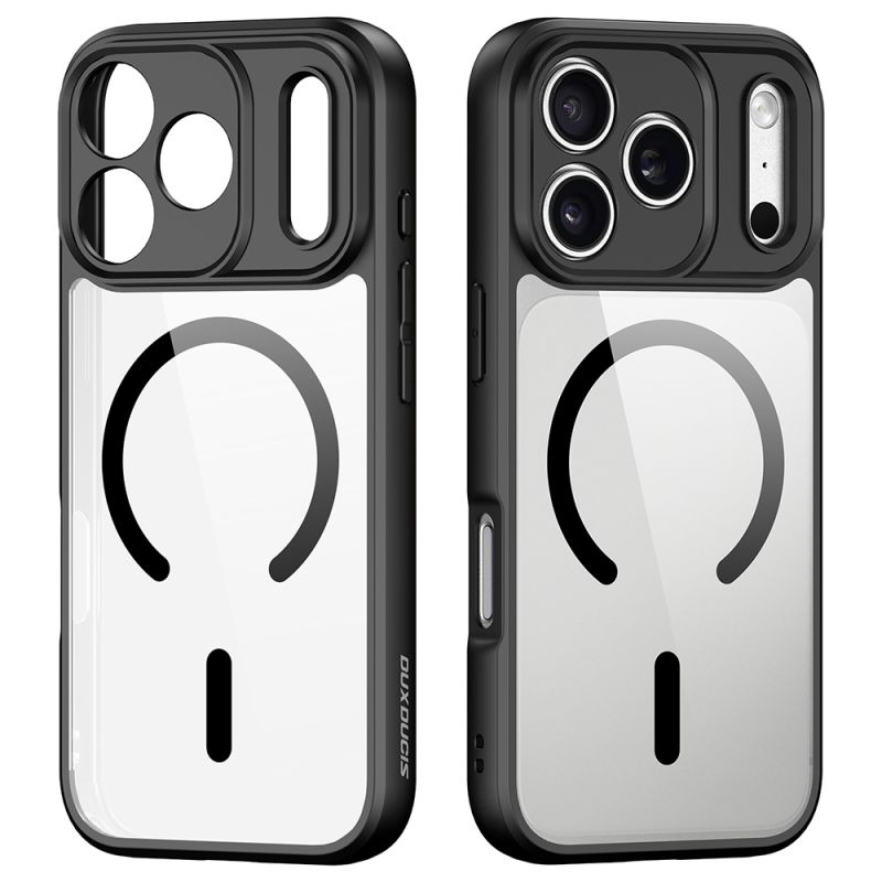 Husa pentru iPhone 18 Pro Max / iPhone 17 Pro Max - Dux Ducis Aimo MagSafe Series - Black