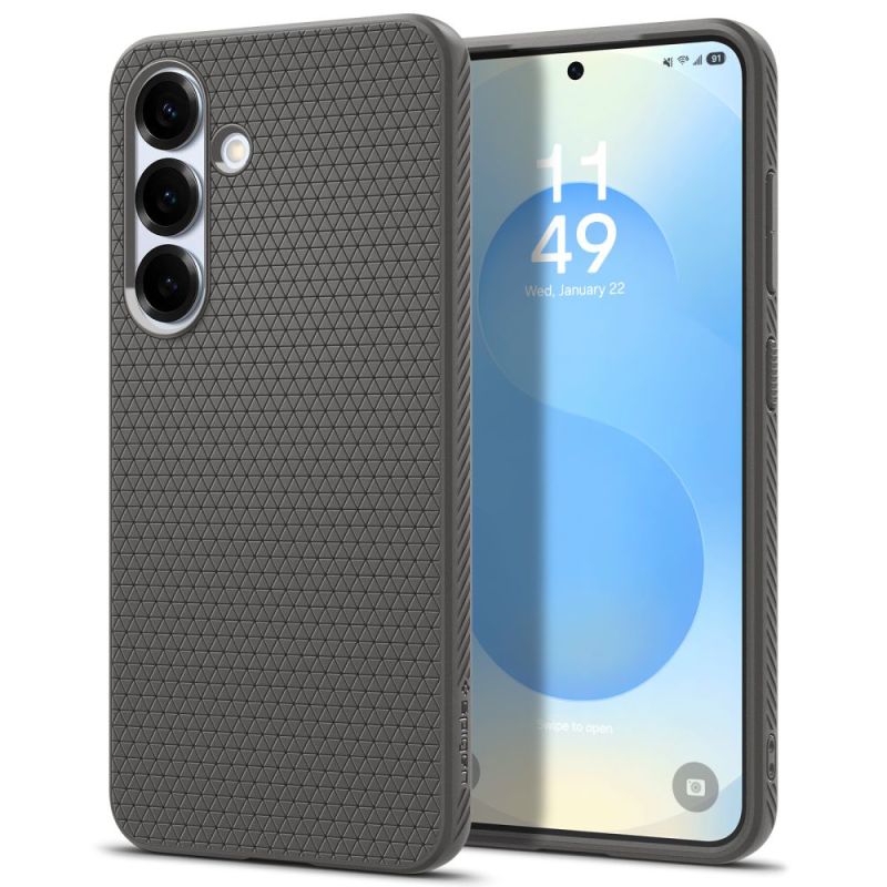 Husa pentru Samsung Galaxy S25 - Spigen Liquid Air (ACS09404) - Marble Grey