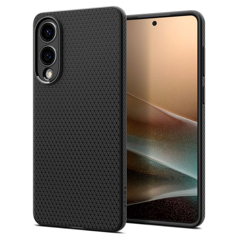 Husa pentru Samsung Galaxy S25 Edge - Spigen Liquid Air (ACS09420) - Matte Black