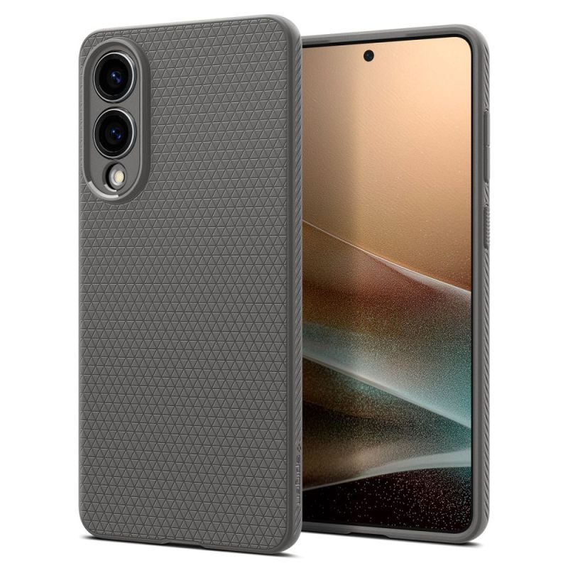 Husa pentru Samsung Galaxy S25 Edge - Spigen Liquid Air (ACS09421) - Marble Grey