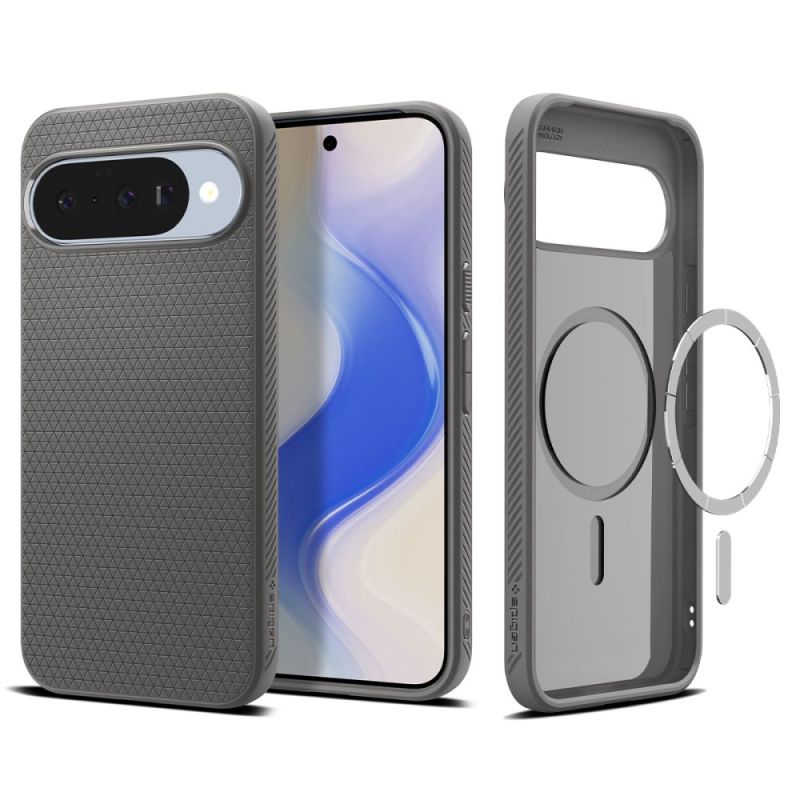 Husa pentru Google Pixel 10 / 10 Pro - Spigen Liquid Air MagSafe (ACS09697) - Marble Grey