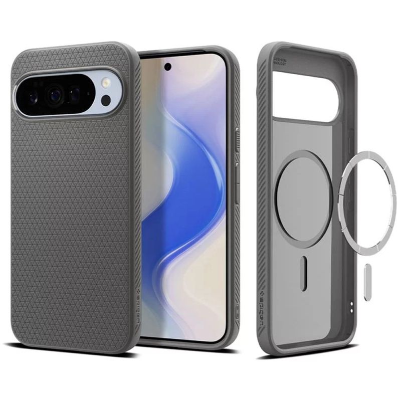 Husa pentru Google Pixel 10 Pro XL - Spigen Liquid Air MagSafe (ACS09720) - Marble Grey