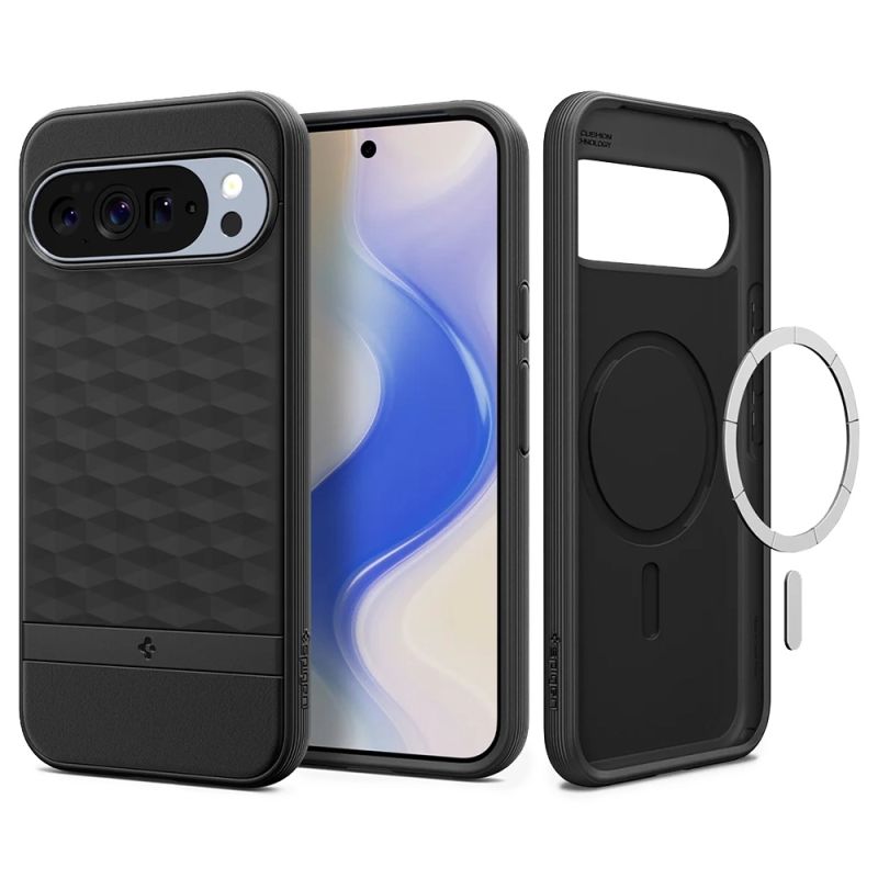 Husa pentru Google Pixel 10 Pro XL - Spigen Caseology Parallax MagSafe (ACS09731) - Matte Black