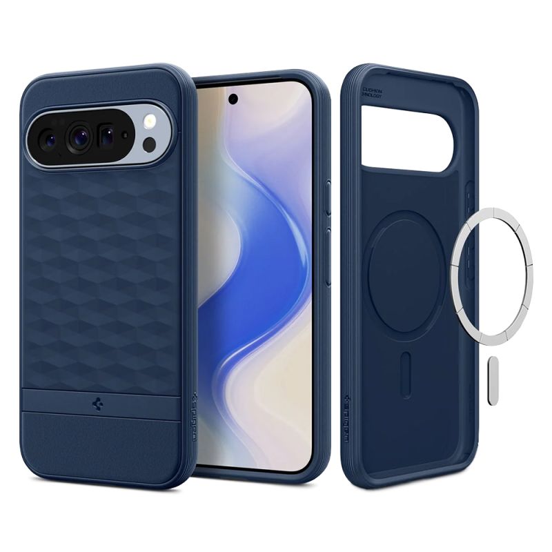 Husa pentru Google Pixel 10 Pro XL - Spigen Caseology Parallax MagSafe (ACS09733) - Midnight Blue