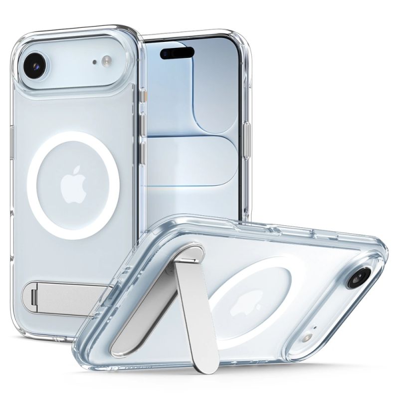 Husa pentru iPhone 17 Air - Spigen Ultra Hybrid S MagSafe (ACS09926) - Clear/White