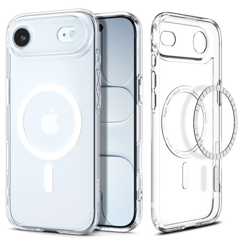 Husa pentru iPhone 17 Air - Spigen Ultra Hybrid MagSafe (ACS10313) - Clear/White