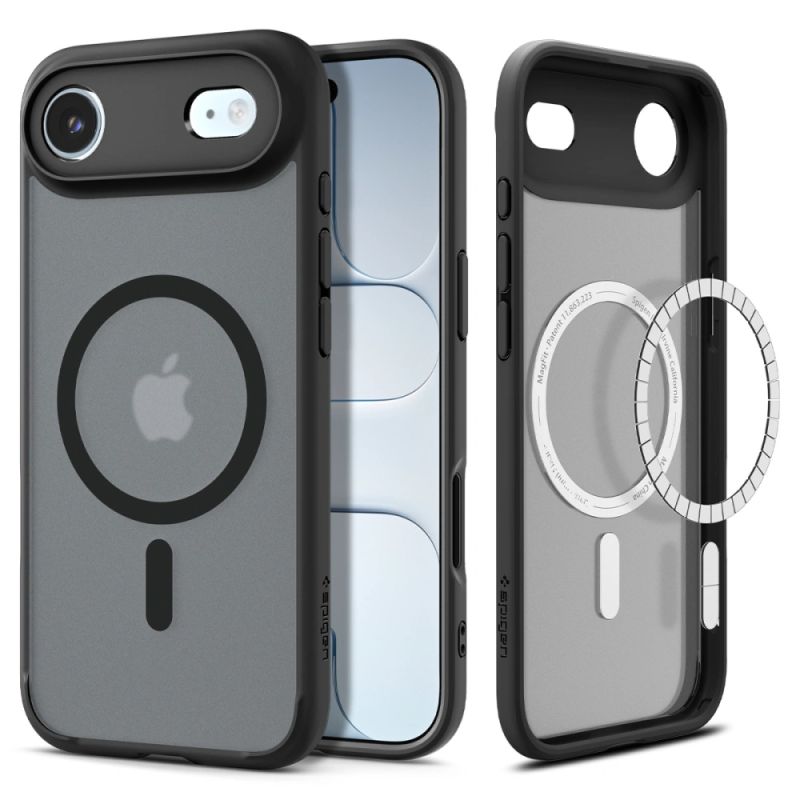Husa pentru iPhone 17 Air - Spigen Ultra Hybrid MagSafe (ACS10316) - Frost Black