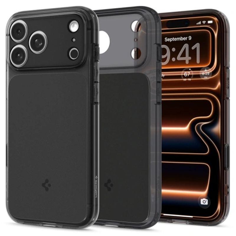 Husa pentru iPhone 17 Pro - Spigen Ultra Hybrid T MagSafe (ACS10345) - Matte Black
