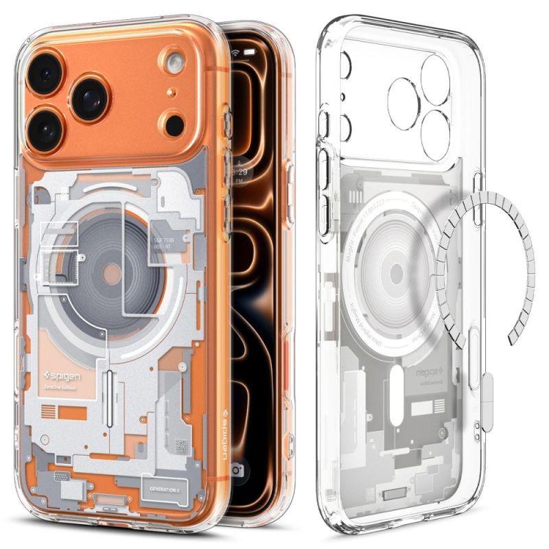 Husa pentru iPhone 17 Pro - Spigen Ultra Hybrid Zero One MagSafe (ACS10351) - White
