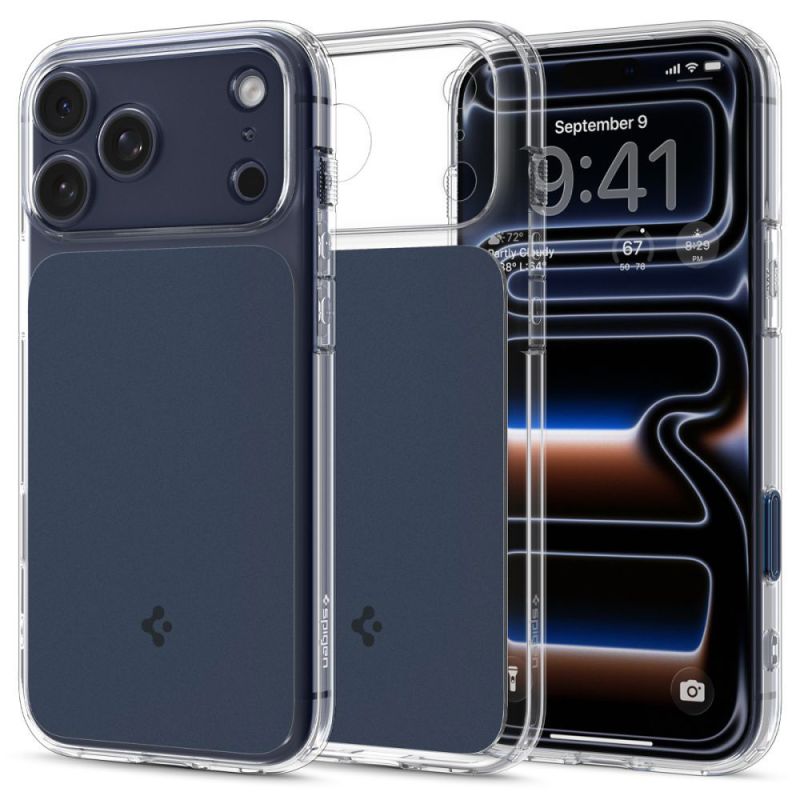 Husa pentru iPhone 17 Pro Max - Spigen Ultra Hybrid T MagSafe (ACS10473) - Matte Blue