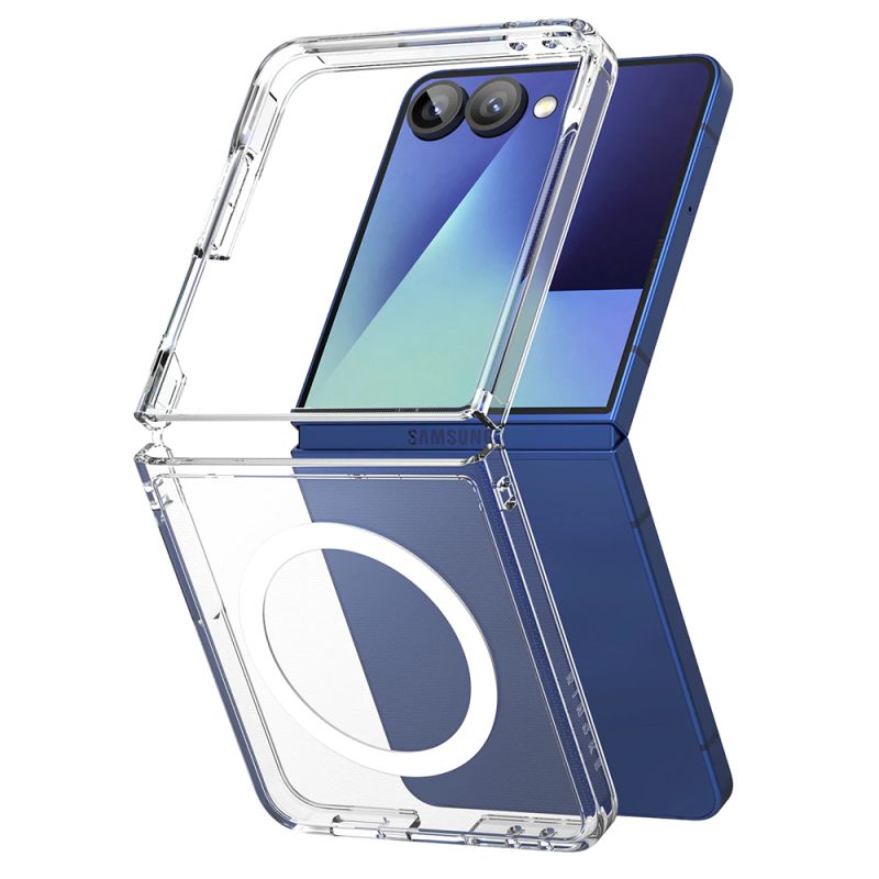 Husa pentru Samsung Galaxy Z Flip7 - Ringke Fusion MagSafe - Clear