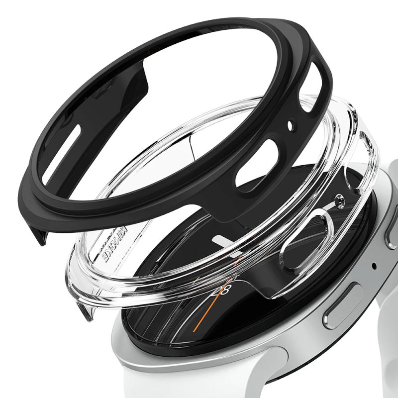Clear / Matte Black