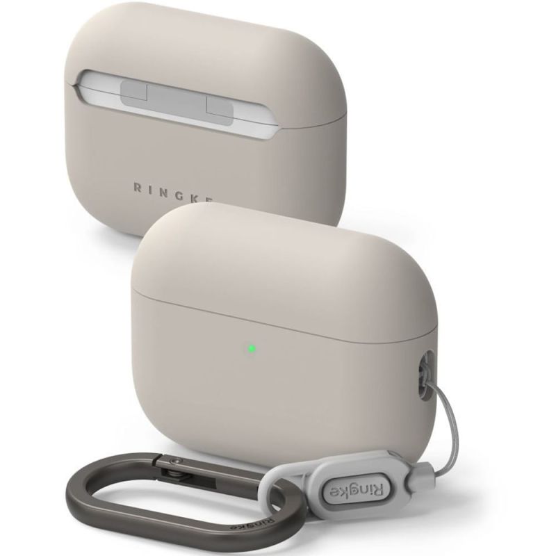 Husa pentru AirPods Pro 3 - Ringke Silicone - Stone
