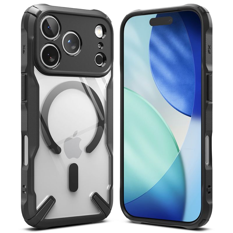 Husa pentru iPhone 17 Pro Max - Ringke Fusion X MagSafe - Black