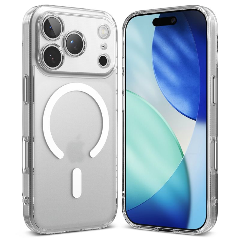 Husa pentru iPhone 17 Pro - Ringke Fusion MagSafe - Matte Clear