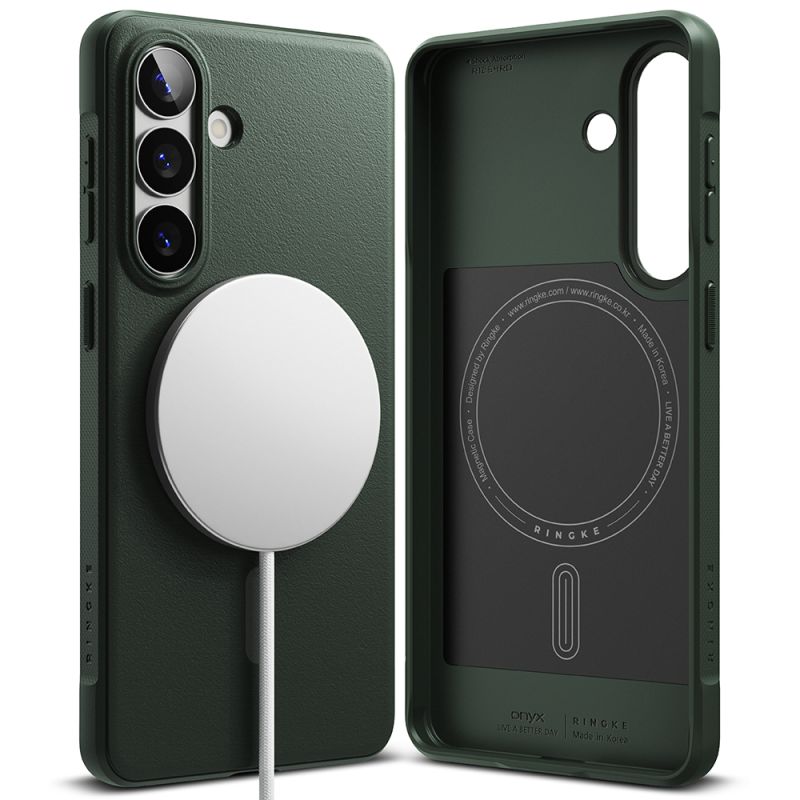 Husa pentru Samsung Galaxy S26 - Ringke Onyx MagSafe - Dark Green