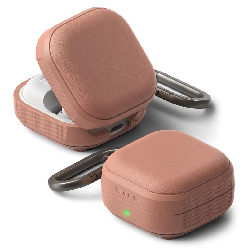 Husa pentru Samsung Galaxy Buds 4 / Buds 4 Pro - Ringke Onyx Magnetic - Constant Coral