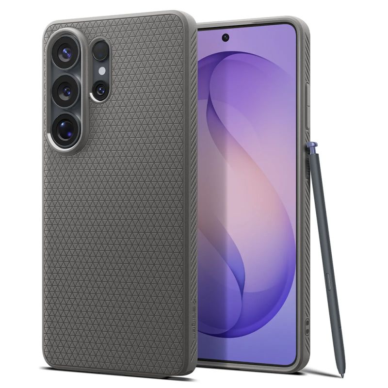 Husa pentru Samsung Galaxy S26 Ultra - Spigen Liquid Air (ACS11205) - Marble Grey