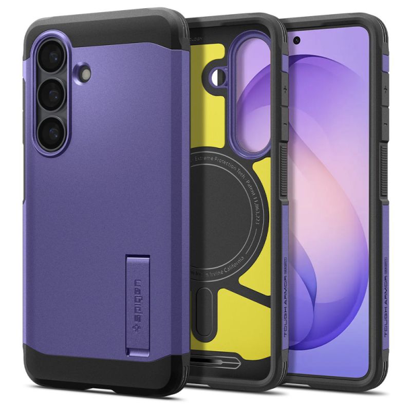 Husa pentru Samsung Galaxy S26 - Spigen Tough Armor MagSafe (ACS11221) - Ash Violet