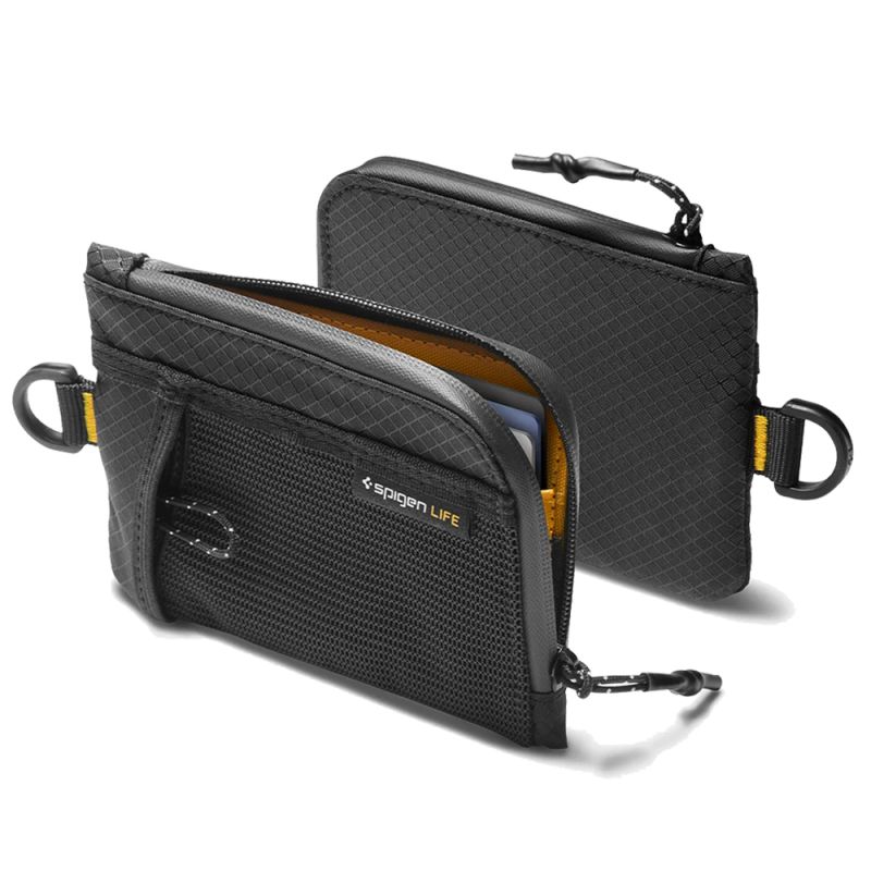 Portofel pentru Carduri RFID Protection - Spigen LF300 (AFA11229) - Black