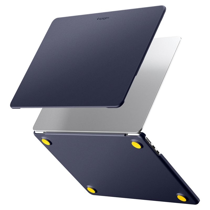 Husa pentru MacBook Air 13" (2026 / 2025 / 2024 / 2022) - Spigen Nano Pop (ACS11268) - Blueberry Navy