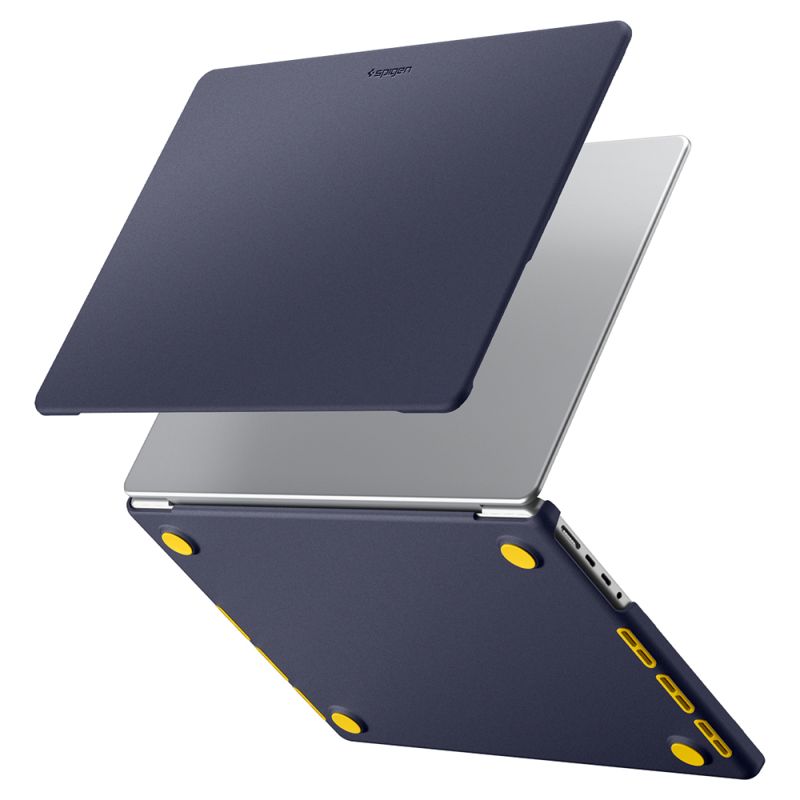 Husa pentru MacBook Pro 14" (2026 / 2025 / 2024 / 2023 / 2021) - Spigen Nano Pop (ACS11271) - Blueberry Navy