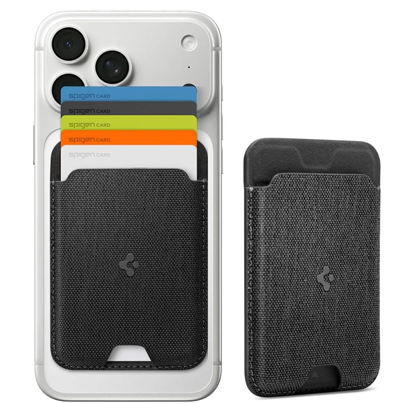 Portofel pentru Telefon cu 5 Compartimente - Spigen Urban Fit (AFA11335) - Black