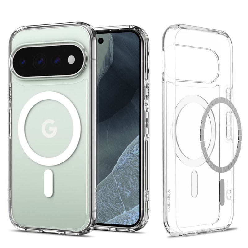 Husa pentru Google Pixel 11 Pro - Spigen Ultra Hybrid MagSafe (ACS11431) - Clear White