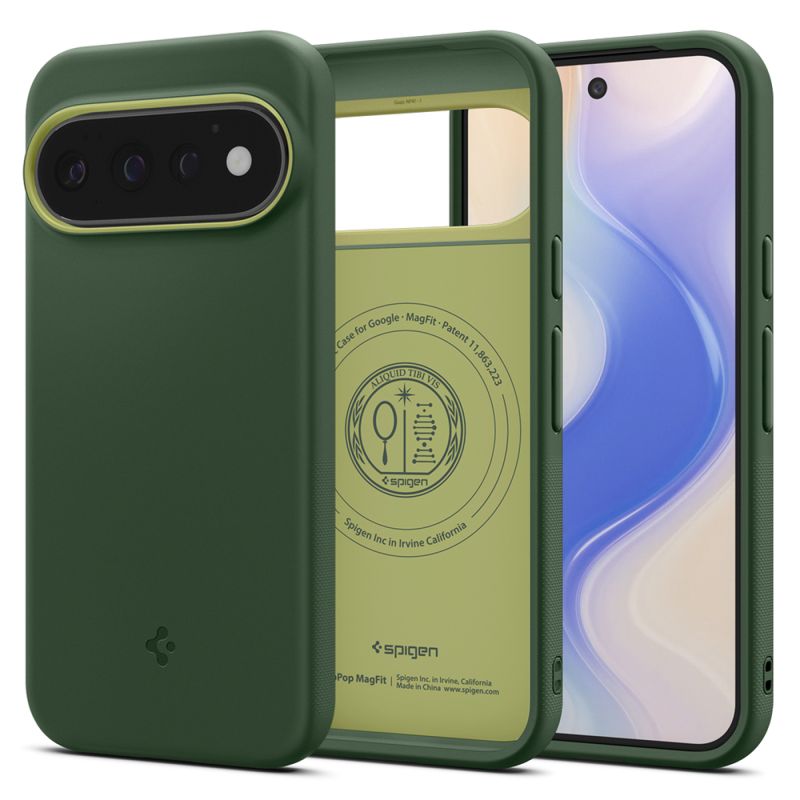 Husa pentru Google Pixel 11 Pro - Spigen Caseology Nano Pop MagSafe (ACS11436) - Avo Green
