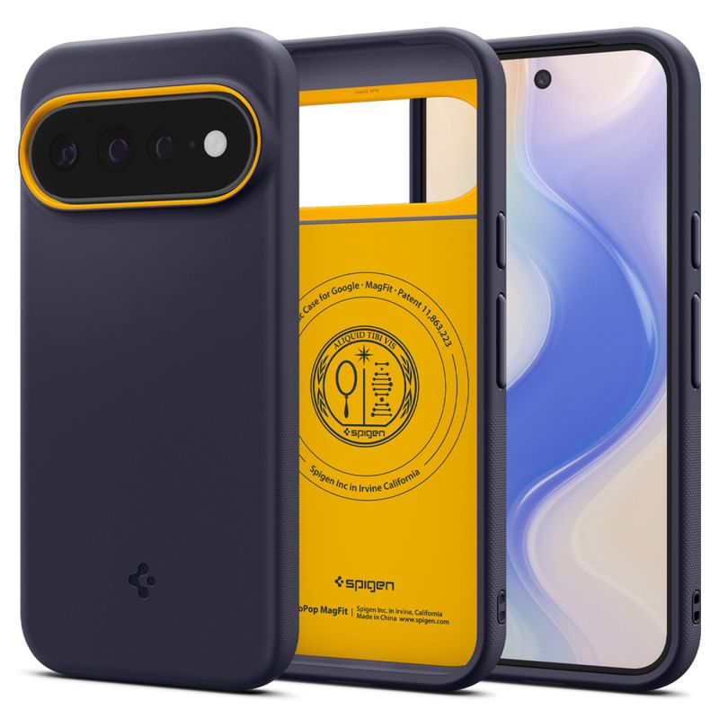 Husa pentru Google Pixel 11 Pro XL - Spigen Caseology Nano Pop MagSafe (ACS11454) - Blueberry Navy