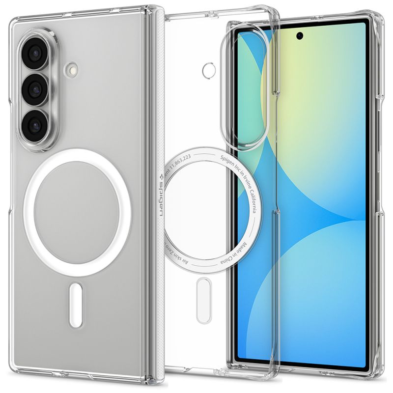 Husa pentru Samsung Galaxy Z Fold8 Ultra - Spigen Air Skin Zero MagSafe (ACS11495) - Clear White