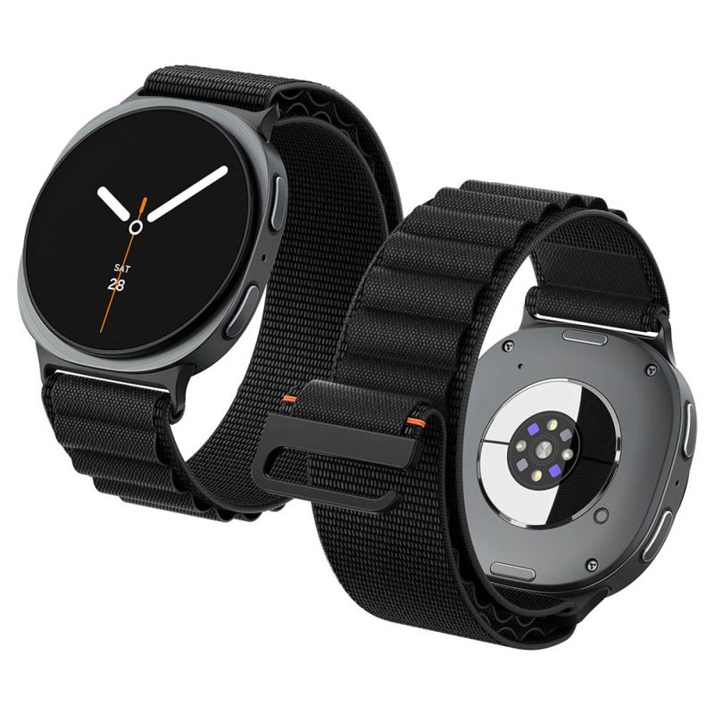 Curea pentru Samsung Galaxy Watch9/ Watch8 (40mm/44mm)/ Watch8 Classic - Spigen Watchband WBF1 (AMP11607) - Black