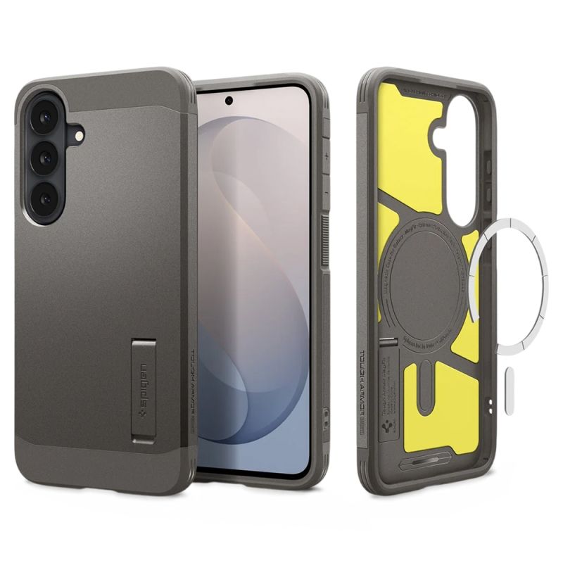 Husa pentru Samsung Galaxy S26 FE - Spigen Tough Armor MagSafe (ACS11635) - Gunmetal