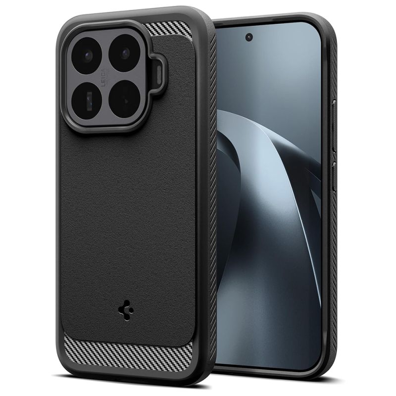 Husa pentru Xiaomi 17T - Spigen Rugged Armor (ACS11870) - Black