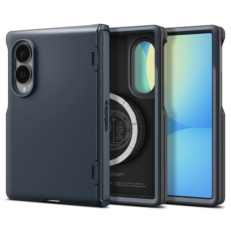 Husa pentru Samsung Galaxy Z Fold8 - Spigen Slim Armor Pro MagSafe (ACS11951) - Metal Slate