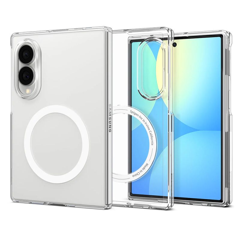 Husa pentru Samsung Galaxy Z Fold8 - Spigen Air Skin MagSafe (ACS11952) - Clear White
