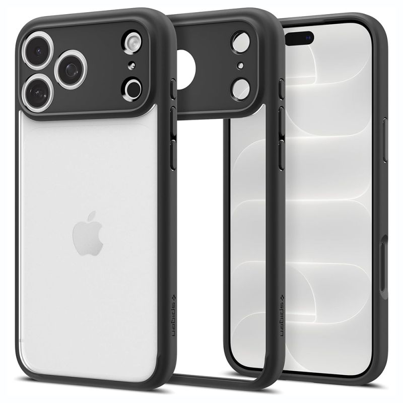 Husa pentru iPhone 18 Pro Max / iPhone 17 Pro Max - Spigen Ultra Hybrid (ACS12117) - Matte Black