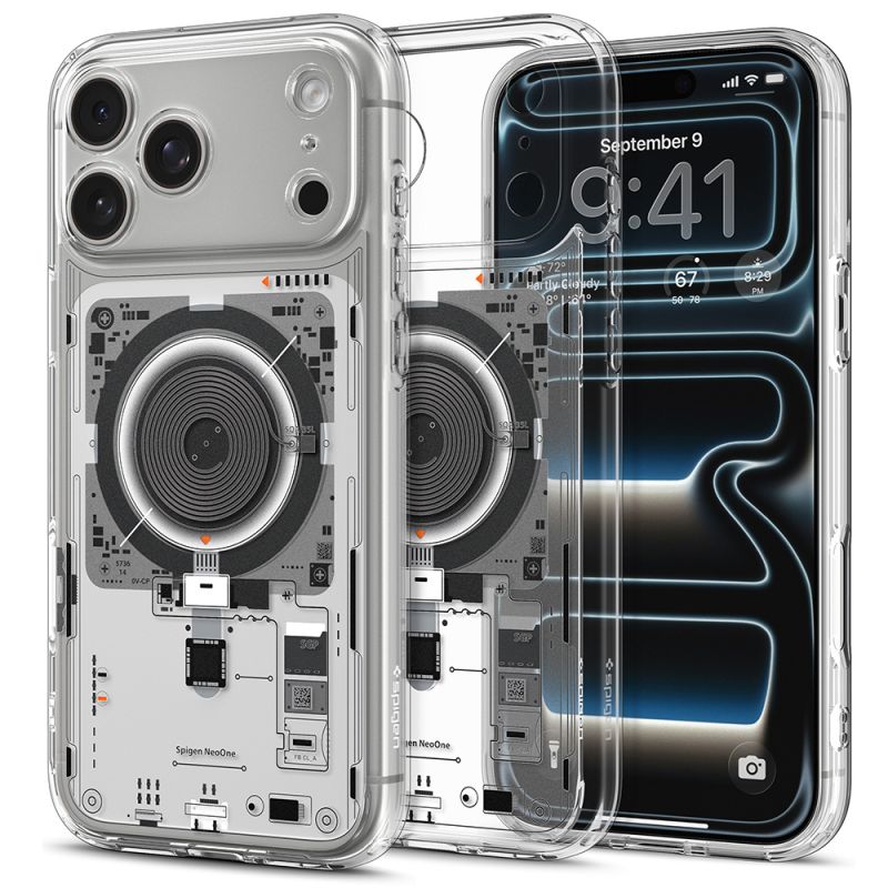 Husa pentru iPhone 18 Pro Max / iPhone 17 Pro Max - Spigen Ultra Hybrid MagSafe (ACS12129) - Neo One