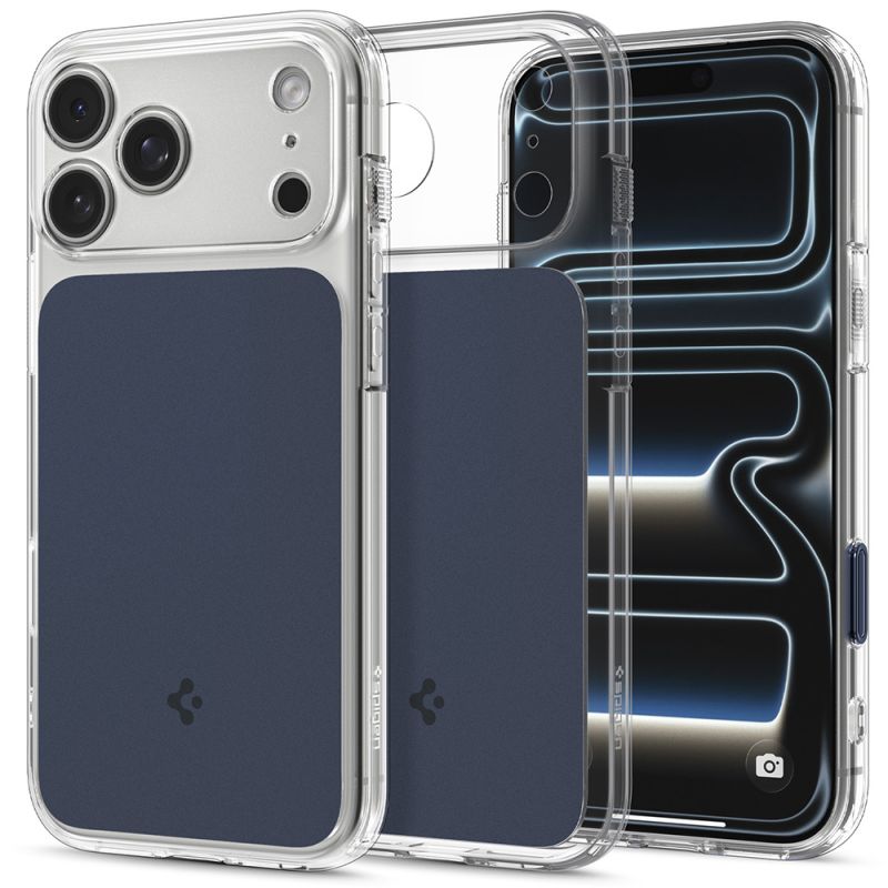 Husa pentru iPhone 18 Pro / iPhone 17 Pro - Spigen Ultra Hybrid T MagSafe (ACS12172) - Matte Blue