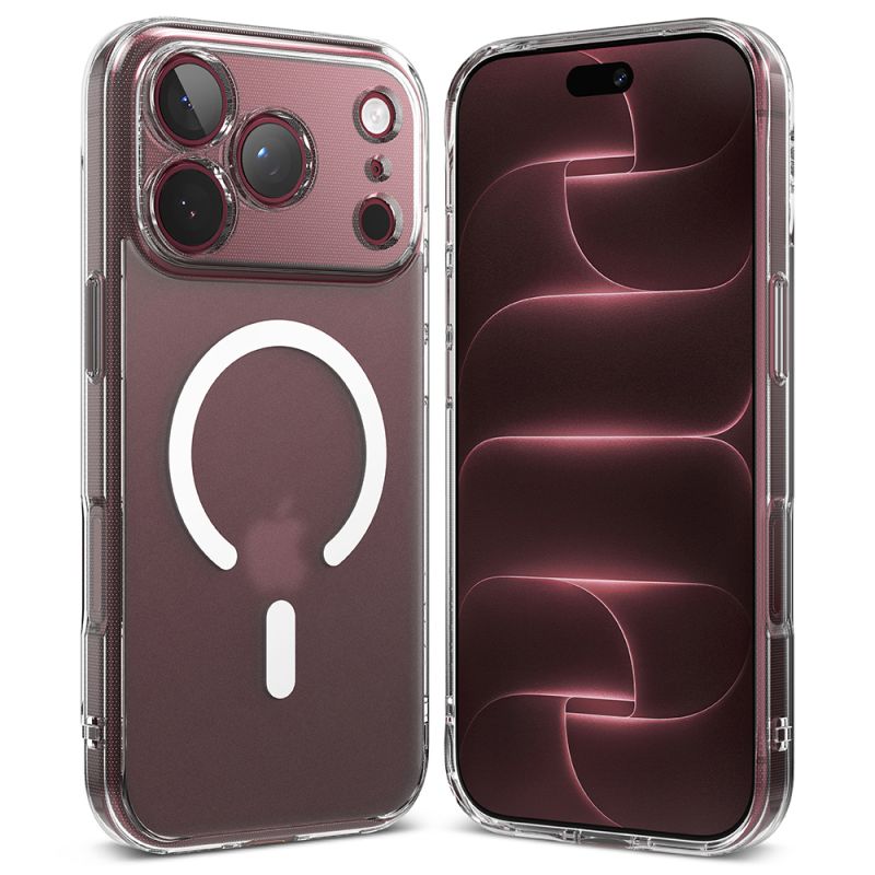 Husa pentru iPhone 18 Pro Max / iPhone 17 Pro Max - Ringke Fusion MagSafe - Matte Clear