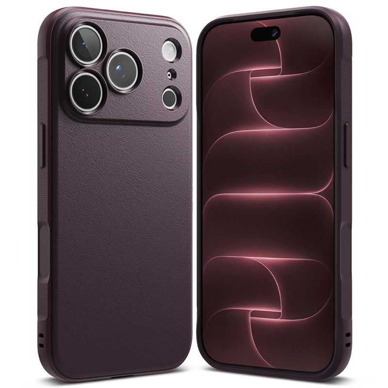 Husa pentru iPhone 18 Pro Max / iPhone 17 Pro Max - Ringke Onyx - Dark Cherry