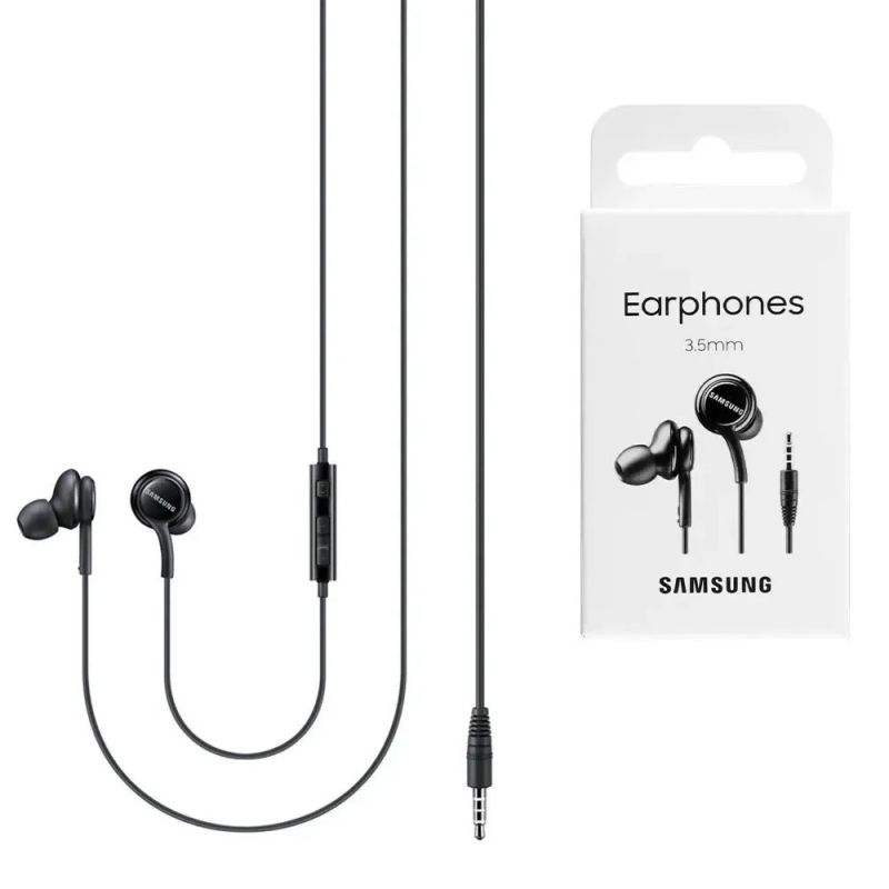 Casti Audio Jack, cu Microfon - Samsung (EO-IA500BBEGWW) - Black (Blister Packing)