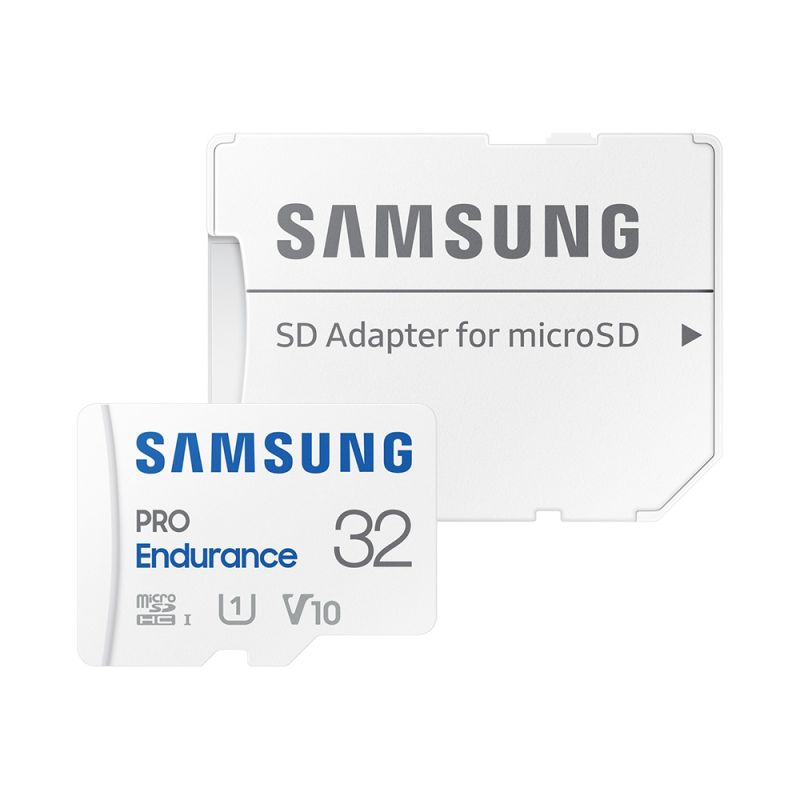 Card de Memorie, 32GB, U1, V10, Class 10 - Samsung PRO Endurance (MB-MJ32KA/EU) - White