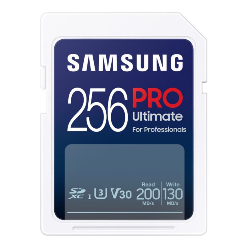 Card de Memorie, 256GB, UHS-I, U3, 200MB/s - Samsung PRO Ultimate (MB-SY256S/WW) - Blue