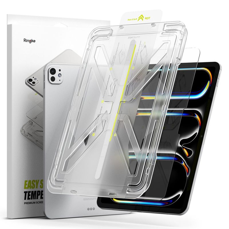Folie pentru iPad Pro 11 (2024) / iPad Pro 11 (2025) - Ringke Easy Slide Tempered Glass - Clear