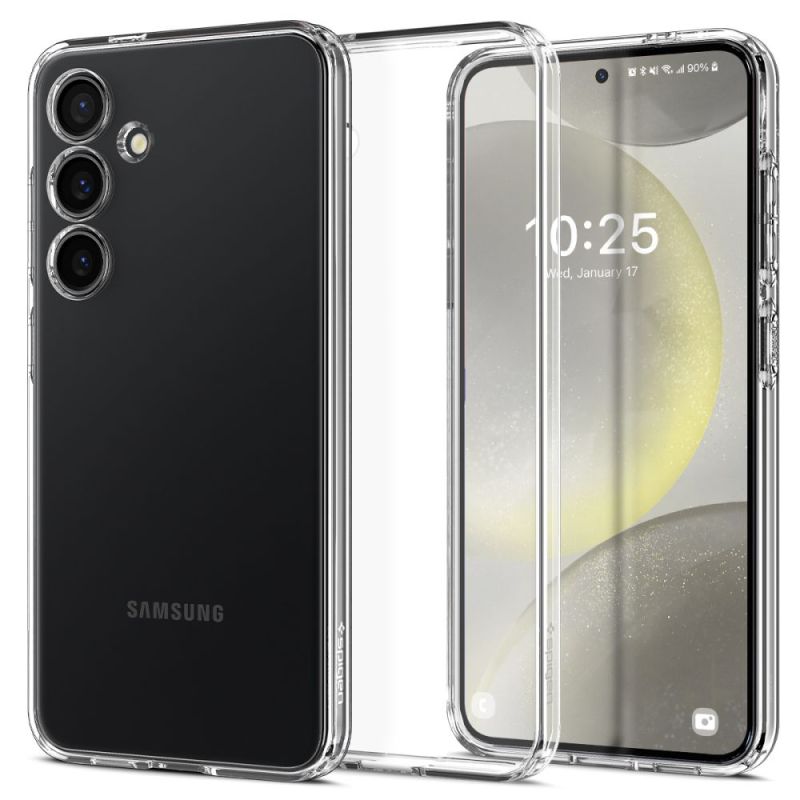 Husa pentru Samsung Galaxy S24 - Spigen Liquid Crystal (ACS07343) - Clear