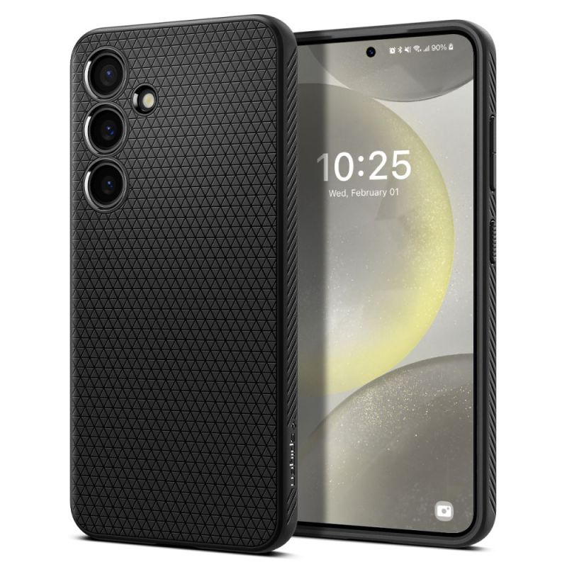 Husa pentru Samsung Galaxy S24 - Spigen Liquid Air (ACS07347) - Matte Black