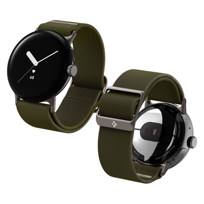 Curea pentru Google Pixel Watch 5 / Watch 4 / Watch 3 / Watch 2 / Watch 1 41mm - Spigen Lite Fit (AMP07608) - Khaki