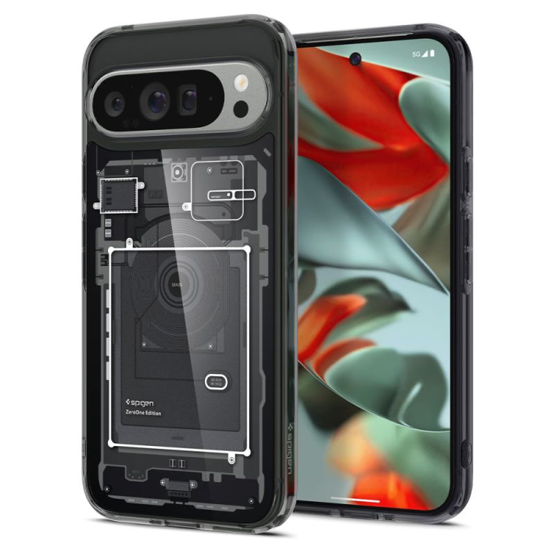 Husa pentru Google Pixel 9 Pro XL - Spigen Ultra Hybrid Zero One (ACS07722) - Matte Black