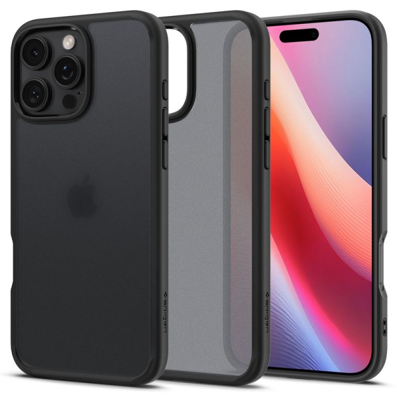 Husa pentru iPhone 16 Pro - Spigen Ultra Hybrid (ACS08124) - Frost Black